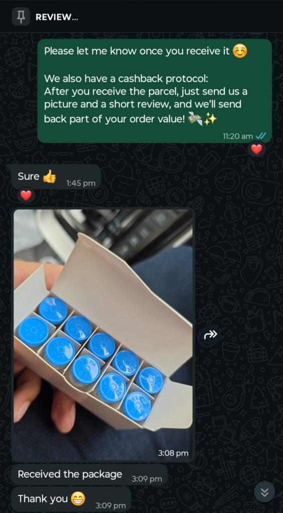 India delivery proof