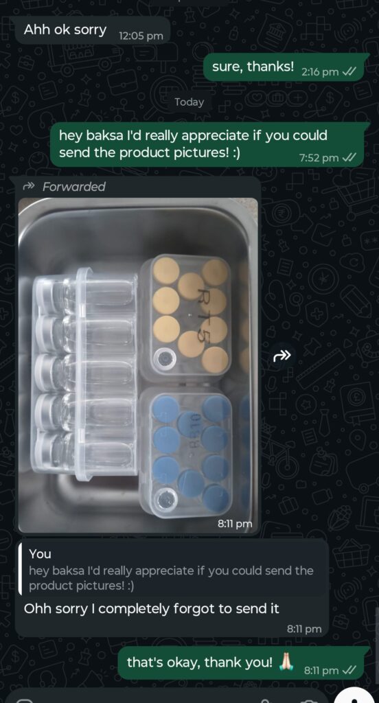 Germany delivery proof